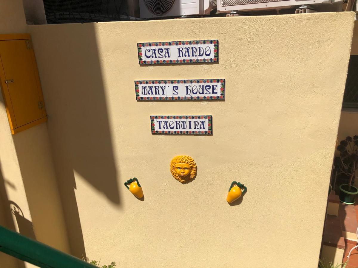 Casa Rando Mary'S House Leilighet Taormina Eksteriør bilde